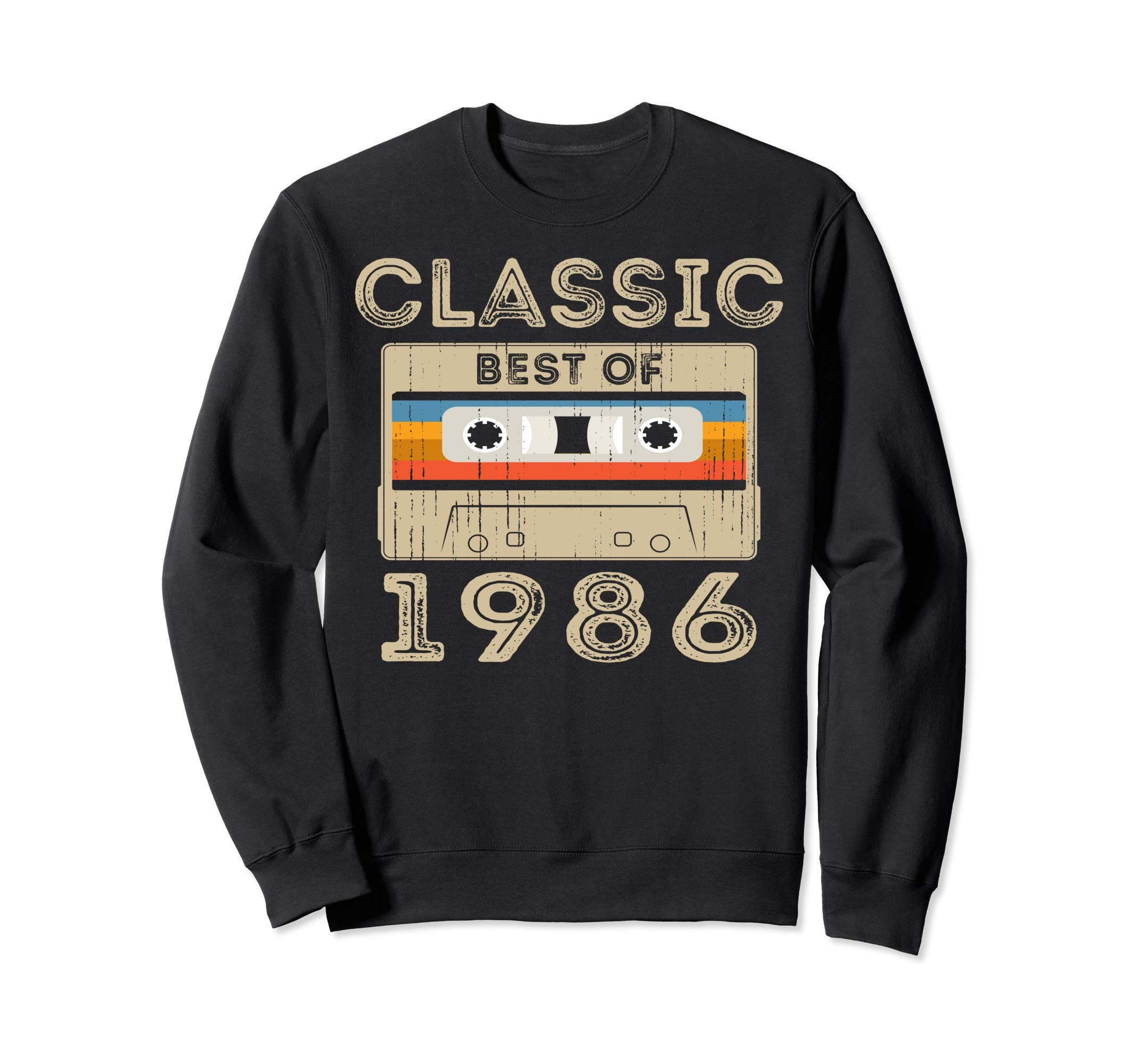 1986 34Th Birthday Gifts Sweatshirt - Fun Novelty Design for Adults - T-Shirt, Sweatshirt, Hoodie