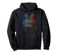 Wolf Wild Glitch Aesthetic Artistic Y2K Hoodie - Graphic Print Unisex - T-Shirt, Sweatshirt, Hoodie
