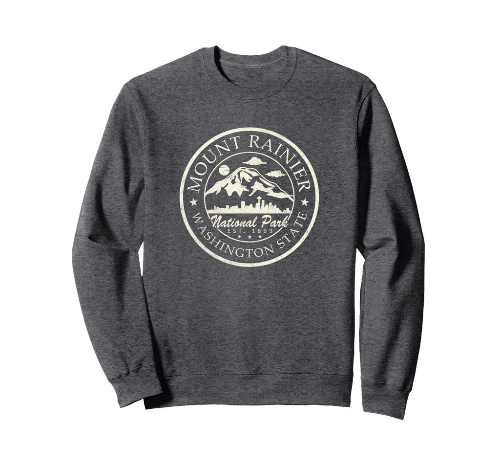 National Park Mt Rainier Sweatshirt - Aesthetic Graphic Men Women - T-Shirt, Sweatshirt, Hoodie