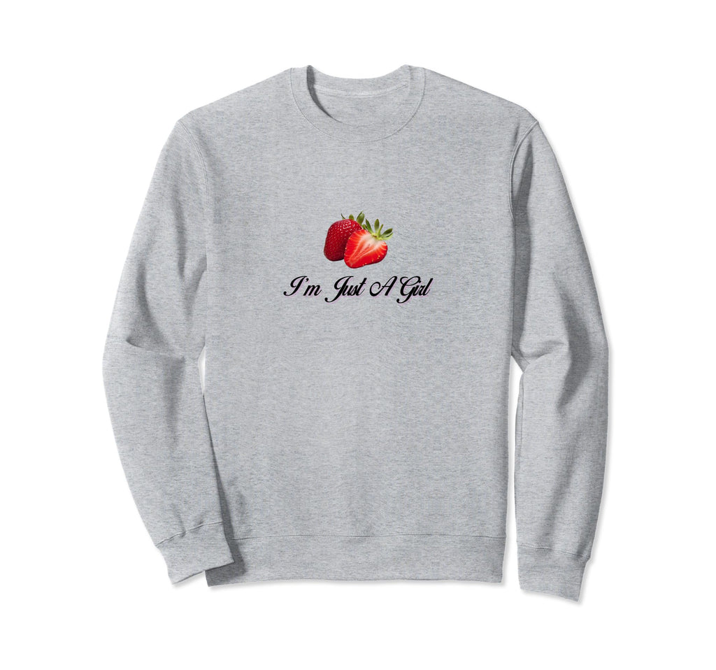 Im Just Coquette Strawberry Sweatshirt - Casual Everyday Wear Unisex - T-Shirt, Sweatshirt, Hoodie