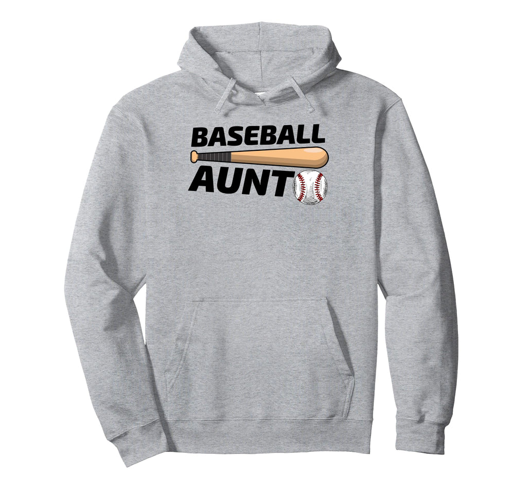 Baseball Aunt Family Matching Aunt Hoodie - Trendy Graphic Men Women - T-Shirt, Sweatshirt, Hoodie