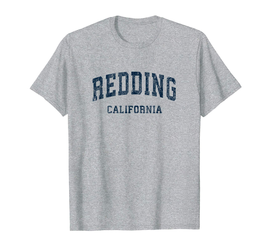 Redding California Ca Varsity Sports T-Shirt - Minimalist Print Men Women - T-Shirt, Sweatshirt, Hoodie