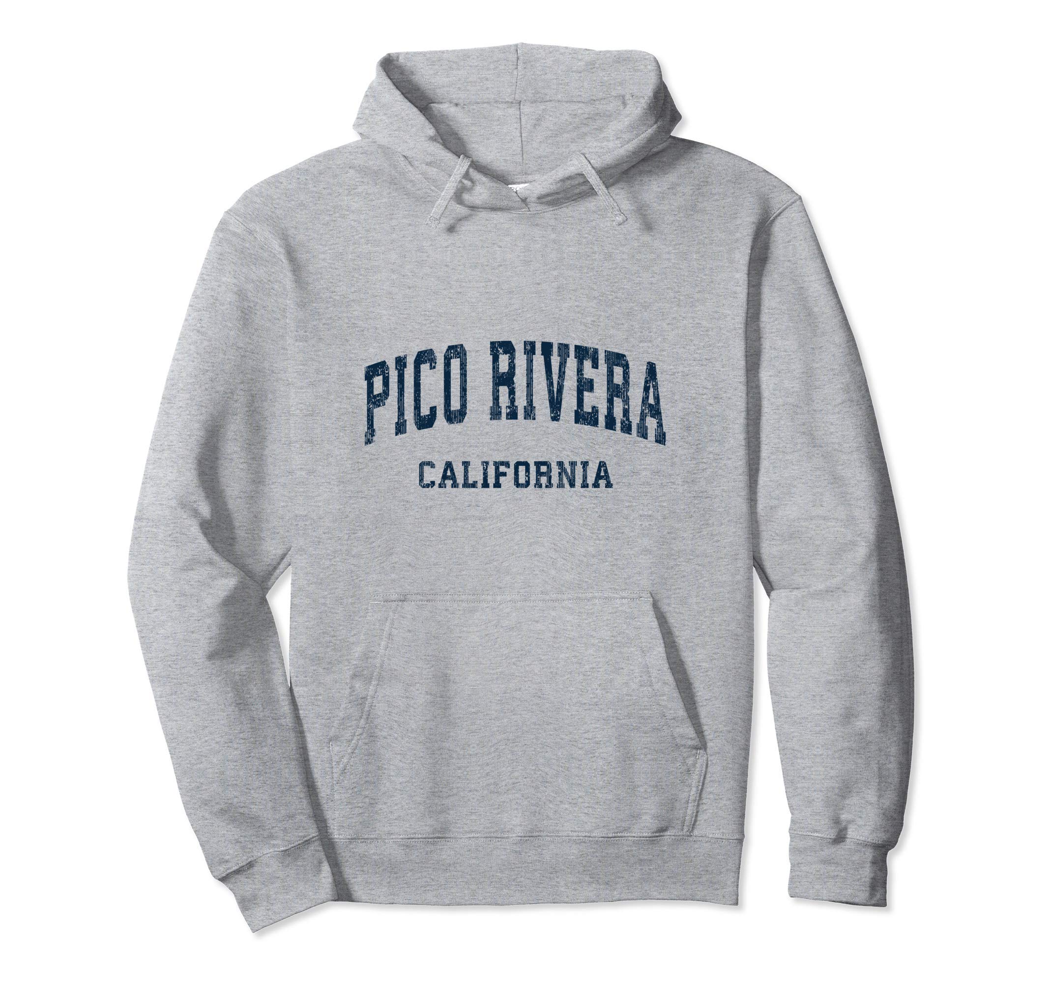 Pico Rivera California Ca Varsity Sports Hoodie - Trendy Graphic Men Women - T-Shirt, Sweatshirt, Hoodie