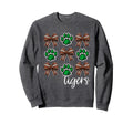Tigers Football Mom Coquette Bows Sweatshirt - Casual Everyday Wear Unisex - T-Shirt, Sweatshirt, Hoodie
