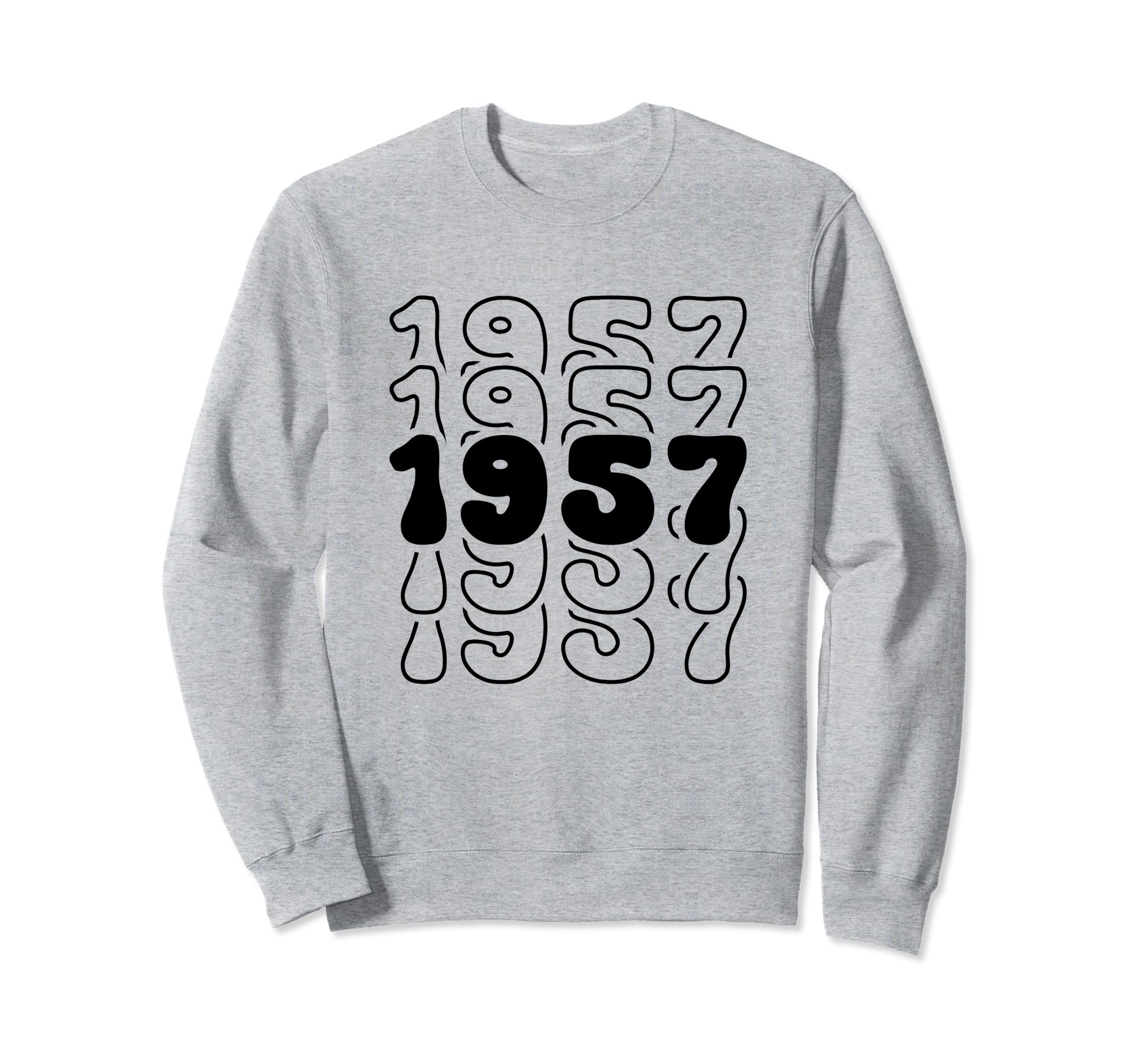 67 Year Old Groovy 67Th Sweatshirt - Casual Everyday Wear Men Women - T-Shirt, Sweatshirt, Hoodie