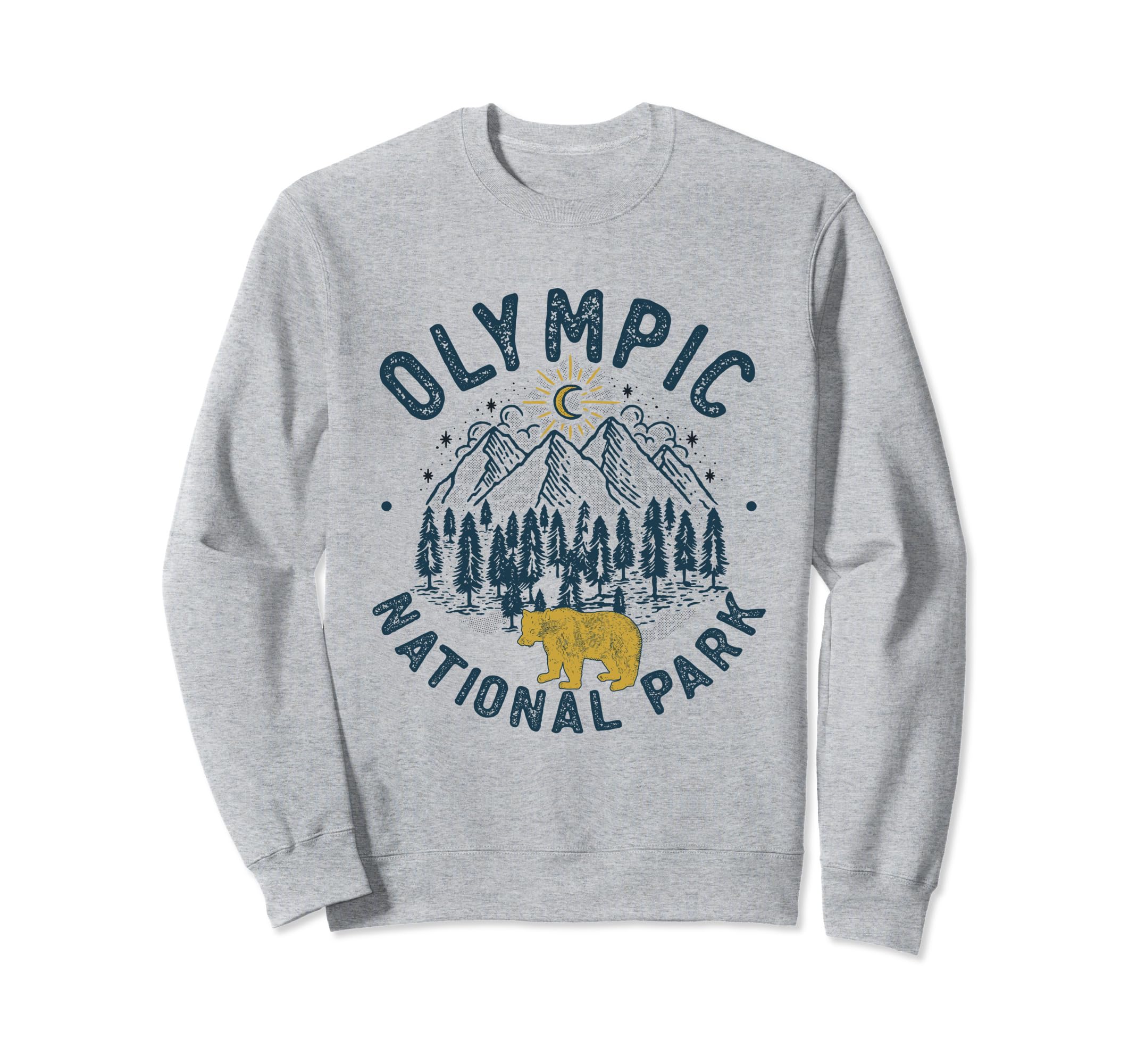 Olympic National Park Mountain Sweatshirt - Streetwear Style Men Women - T-Shirt, Sweatshirt, Hoodie