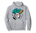 Hey Batter Batter Swing Baseball Mom Hoodie - Trendy Graphic for Adults - T-Shirt, Sweatshirt, Hoodie