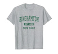 Binghamton New York Ny Athletic Sports T-Shirt - Trendy Graphic Unisex - T-Shirt, Sweatshirt, Hoodie