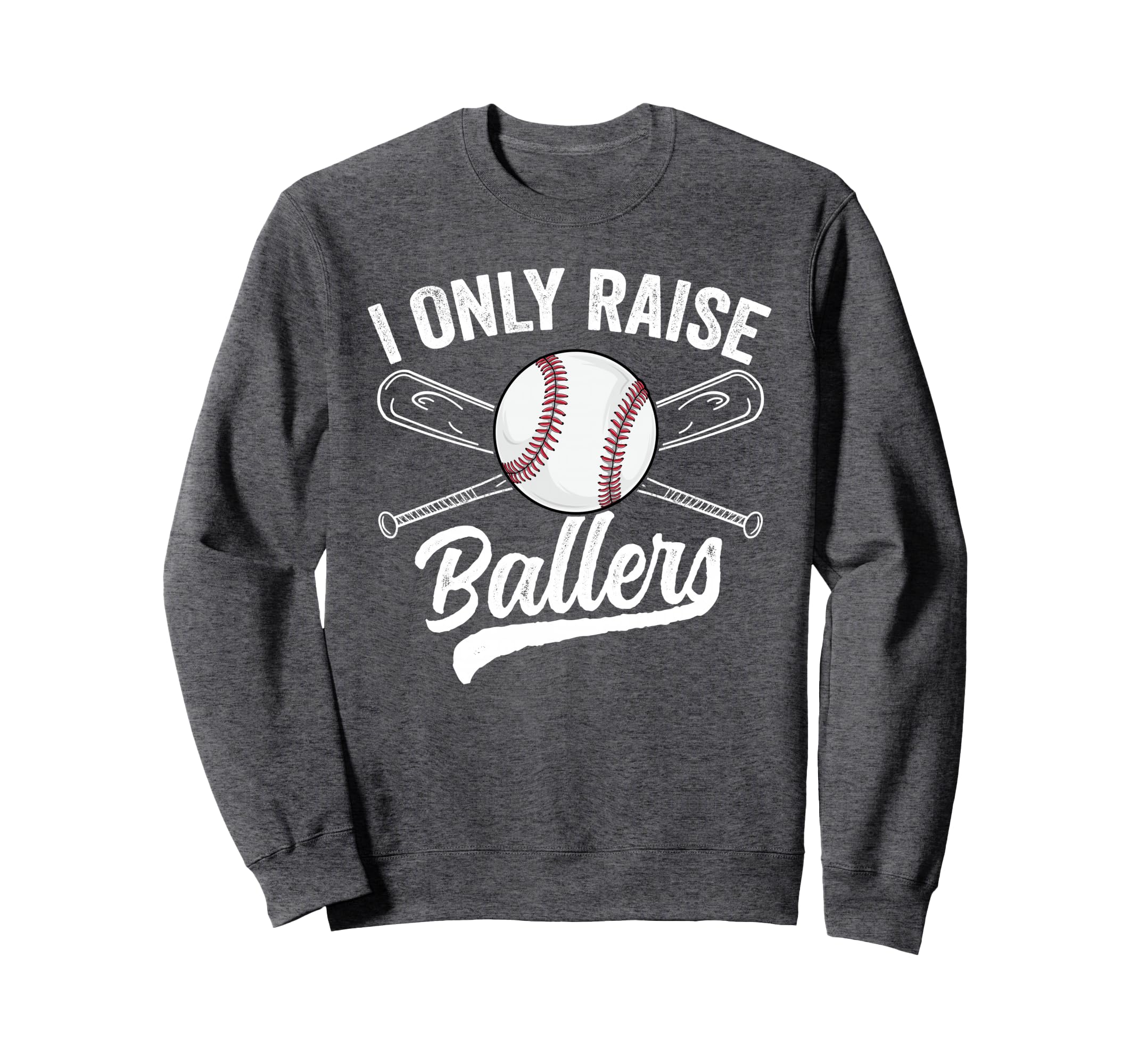 Funny Mom Baseball Family Sweatshirt - Casual Everyday Wear Unisex - T-Shirt, Sweatshirt, Hoodie