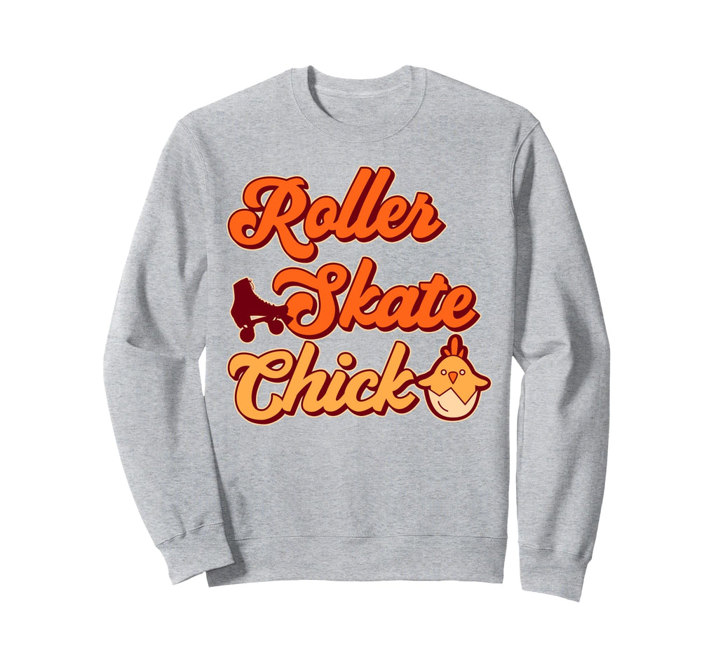 Roller Skating Skate 1970S Chicken Sweatshirt - Custom Art Print Unisex - T-Shirt, Sweatshirt, Hoodie