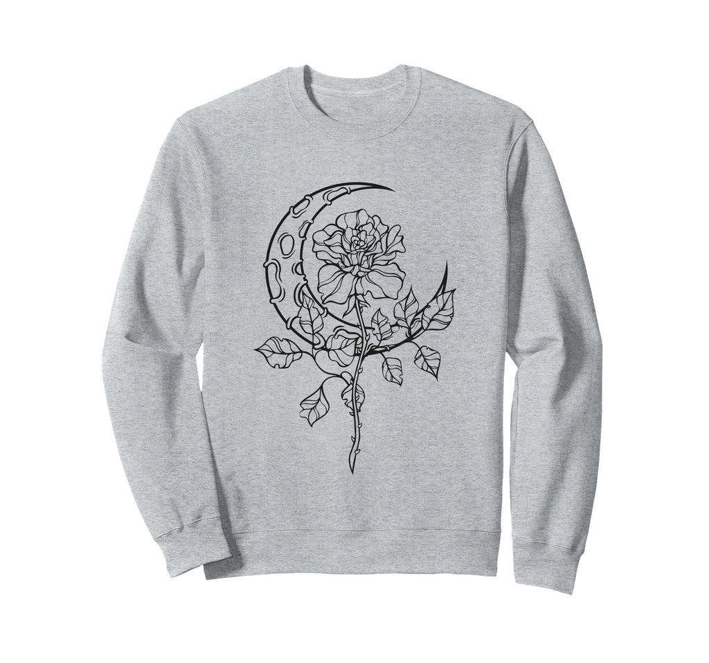 Emo Goth Y2K Alt Fairy Grunge Flower Sweatshirt - Custom Art Print Unisex - T-Shirt, Sweatshirt, Hoodie