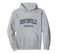Bentonville Arkansas Ar Varsity Sports Hoodie - Graphic Print Men Women - T-Shirt, Sweatshirt, Hoodie