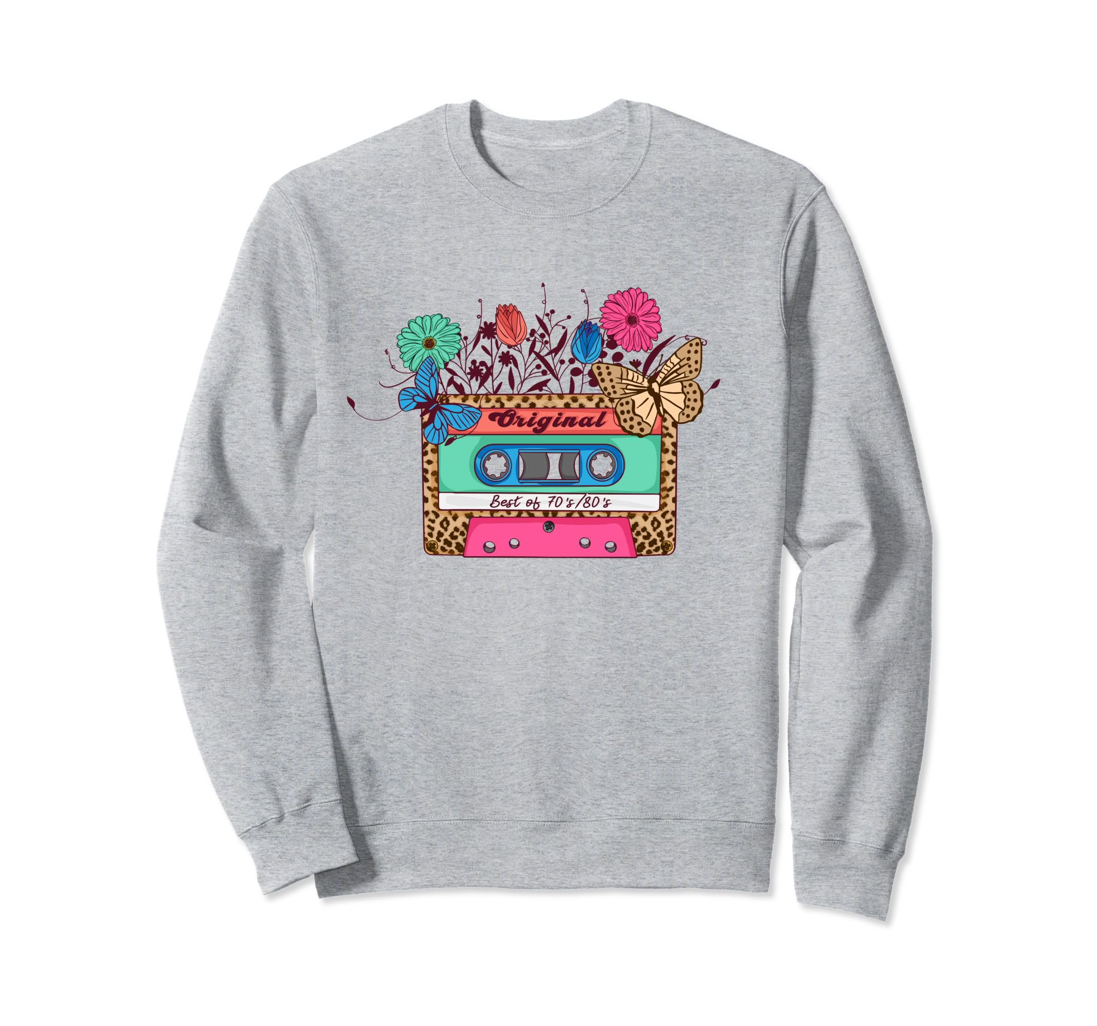 Ladies Birthday Original Flowers Sweatshirt - Custom Art Print for Adults - T-Shirt, Sweatshirt, Hoodie