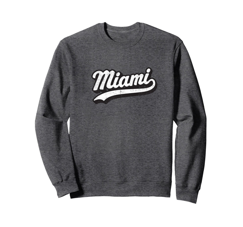 Miami Florida Fl Sports Sweatshirt - Casual Everyday Wear for Adults - T-Shirt, Sweatshirt, Hoodie