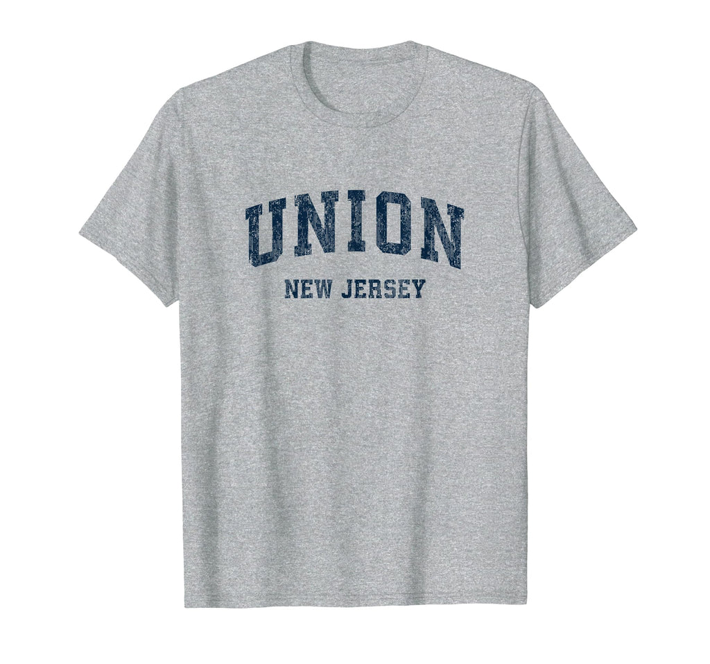 Union New Jersey Nj Varsity T-Shirt - Casual Everyday Wear for Adults - T-Shirt, Sweatshirt, Hoodie