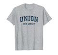 Union New Jersey Nj Varsity T-Shirt - Casual Everyday Wear for Adults - T-Shirt, Sweatshirt, Hoodie