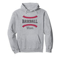 American Baseball Mom Mama Hoodie - Aesthetic Graphic Unisex - T-Shirt, Sweatshirt, Hoodie