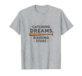 Catching Dreams Baseball Life Raising T-Shirt - Custom Art Print Men Women - T-Shirt, Sweatshirt, Hoodie