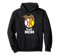 Ball Mom Funny Baseball Softball Hoodie - Casual Everyday Wear for Adults - T-Shirt, Sweatshirt, Hoodie
