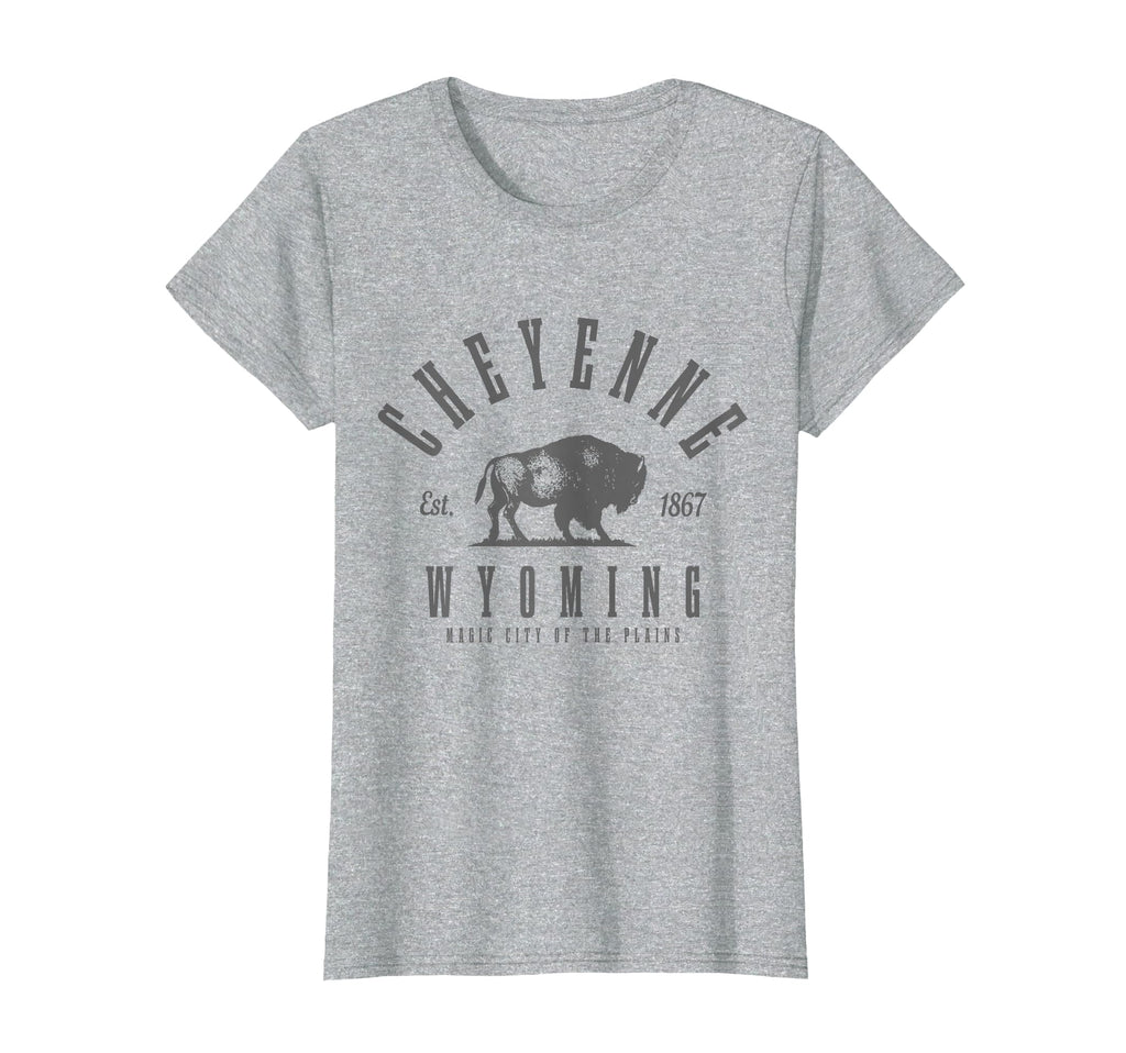 Cheyenne Wyoming Est 1867 Cowboy State T-Shirt - Novelty Apparel Men Women - T-Shirt, Sweatshirt, Hoodie