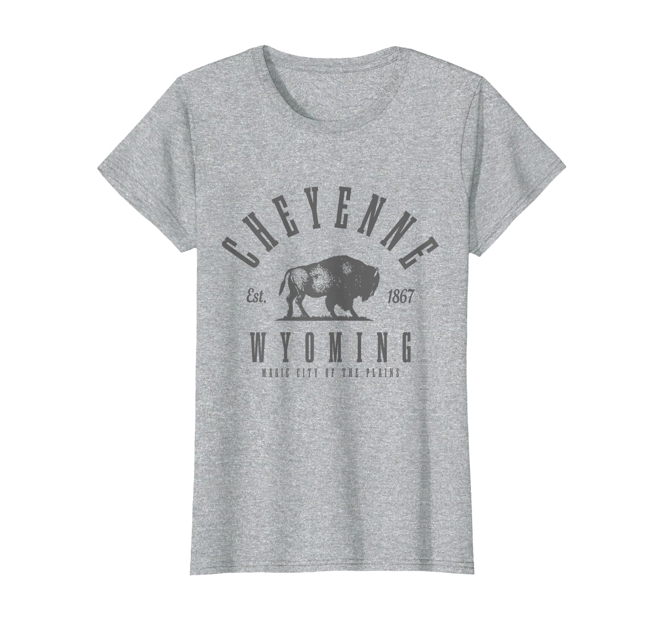Cheyenne Wyoming Est 1867 Cowboy State T-Shirt - Novelty Apparel Men Women - T-Shirt, Sweatshirt, Hoodie