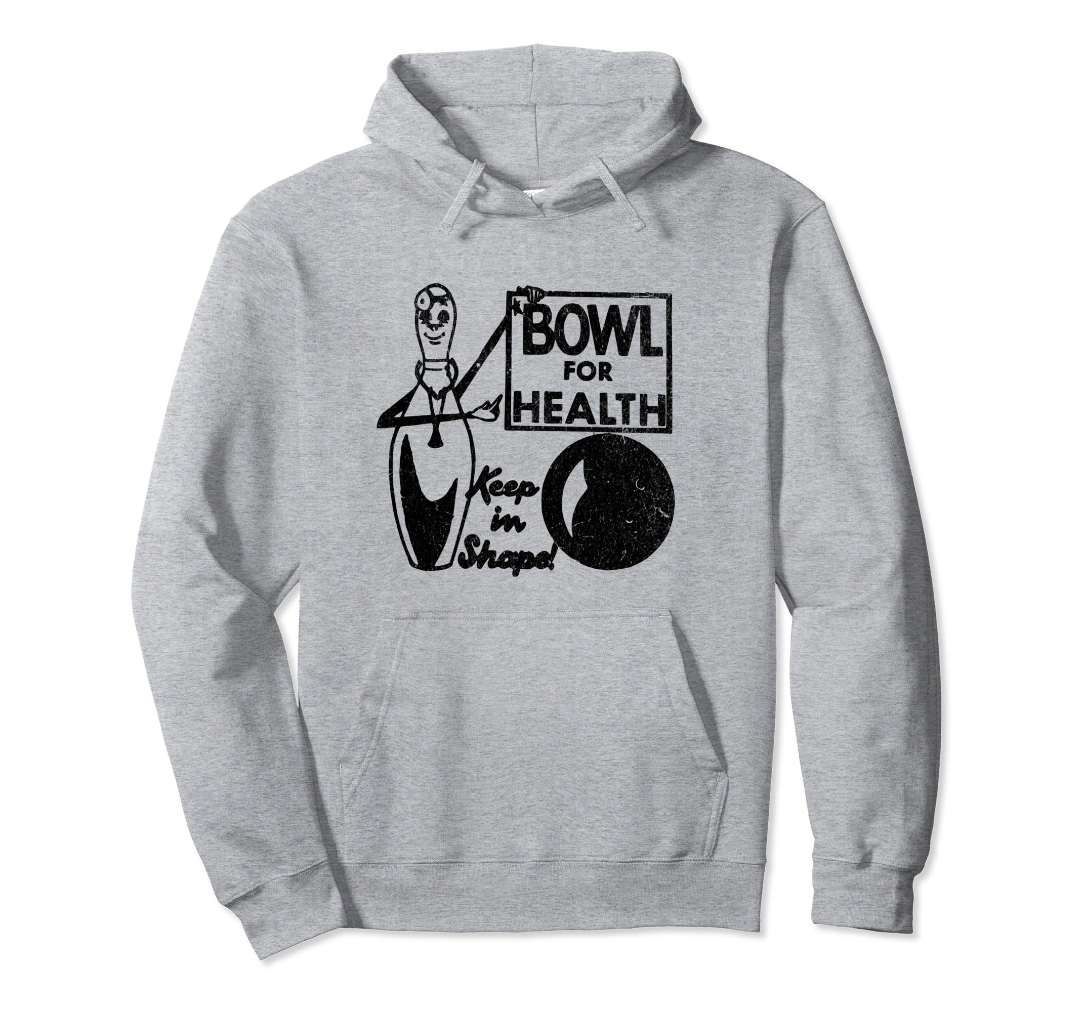 Bowl Health Bowling Matchbook Hoodie - Trendy Graphic Unisex - T-Shirt, Sweatshirt, Hoodie