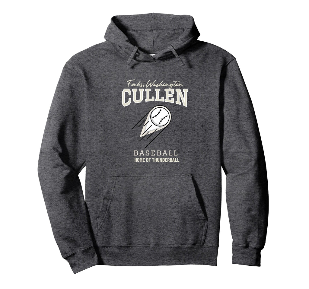 Cullen Baseball Forks Washington Home Hoodie - Trendy Graphic Men Women - T-Shirt, Sweatshirt, Hoodie