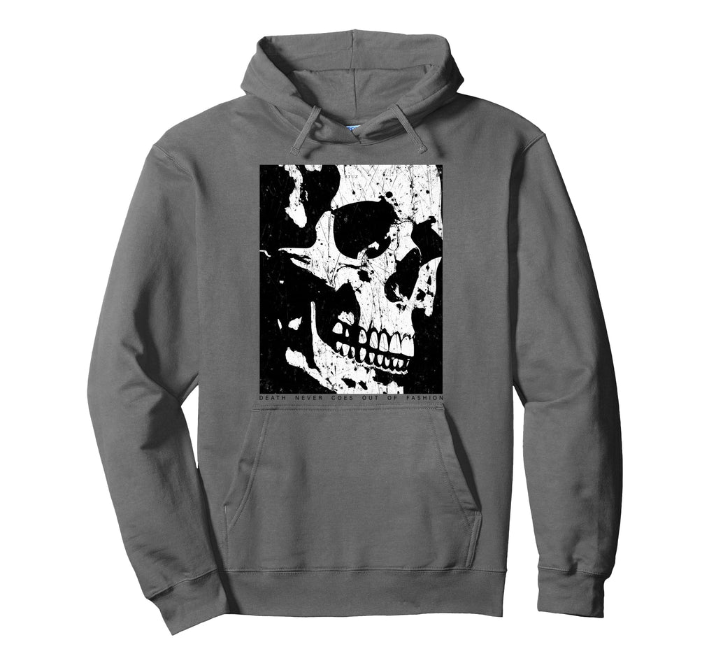 Aesthetic Streetwear Skull Hoodie - Graphic Print Men Women - T-Shirt, Sweatshirt, Hoodie