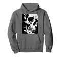 Aesthetic Streetwear Skull Hoodie - Graphic Print Men Women - T-Shirt, Sweatshirt, Hoodie