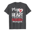 Mom Both Proud Dance And Baseball Mom T-Shirt - Trendy Graphic for Adults - T-Shirt, Sweatshirt, Hoodie