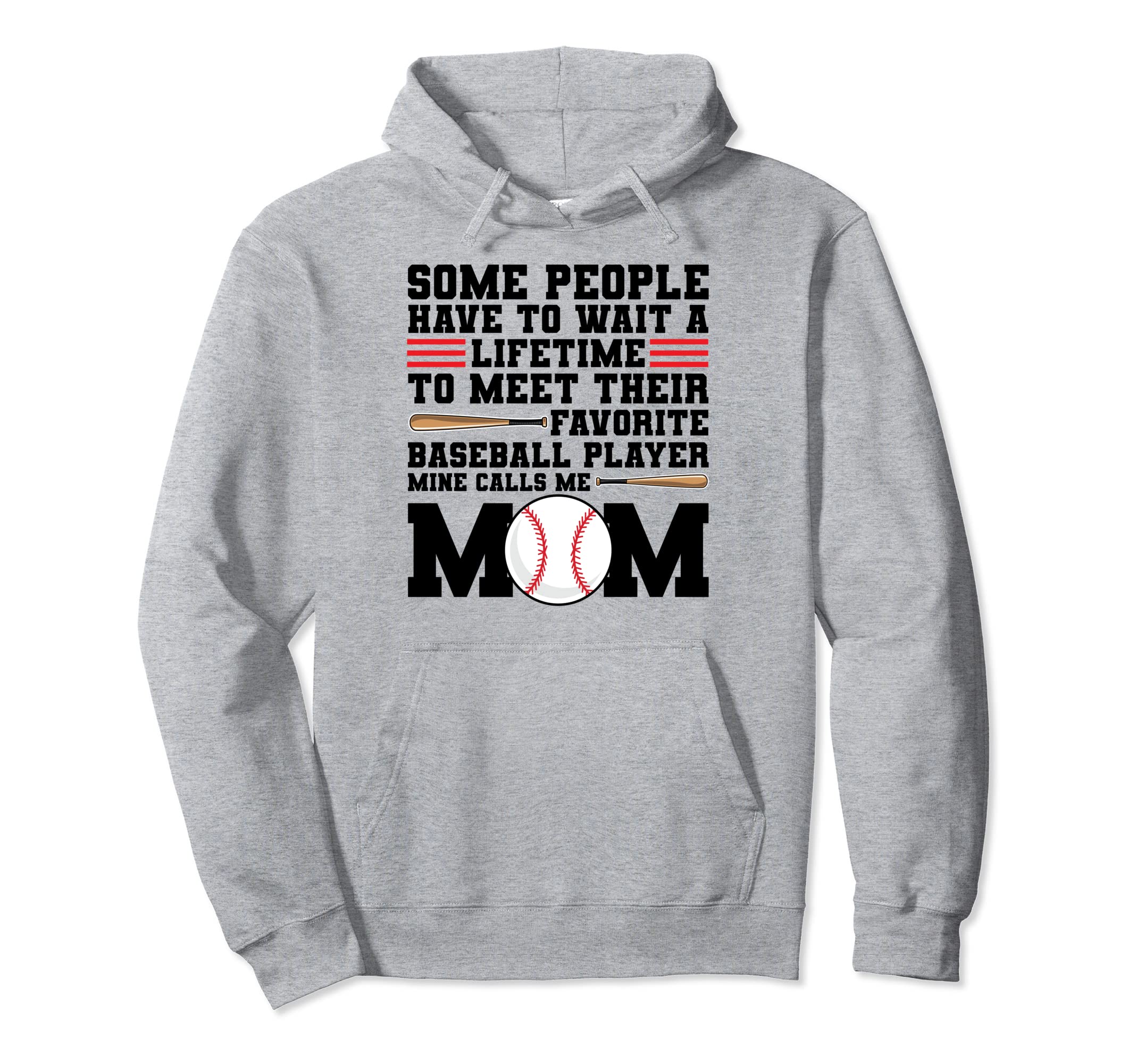 People Wait Lifetime Meet Baseball Hoodie - Graphic Print Men Women - T-Shirt, Sweatshirt, Hoodie