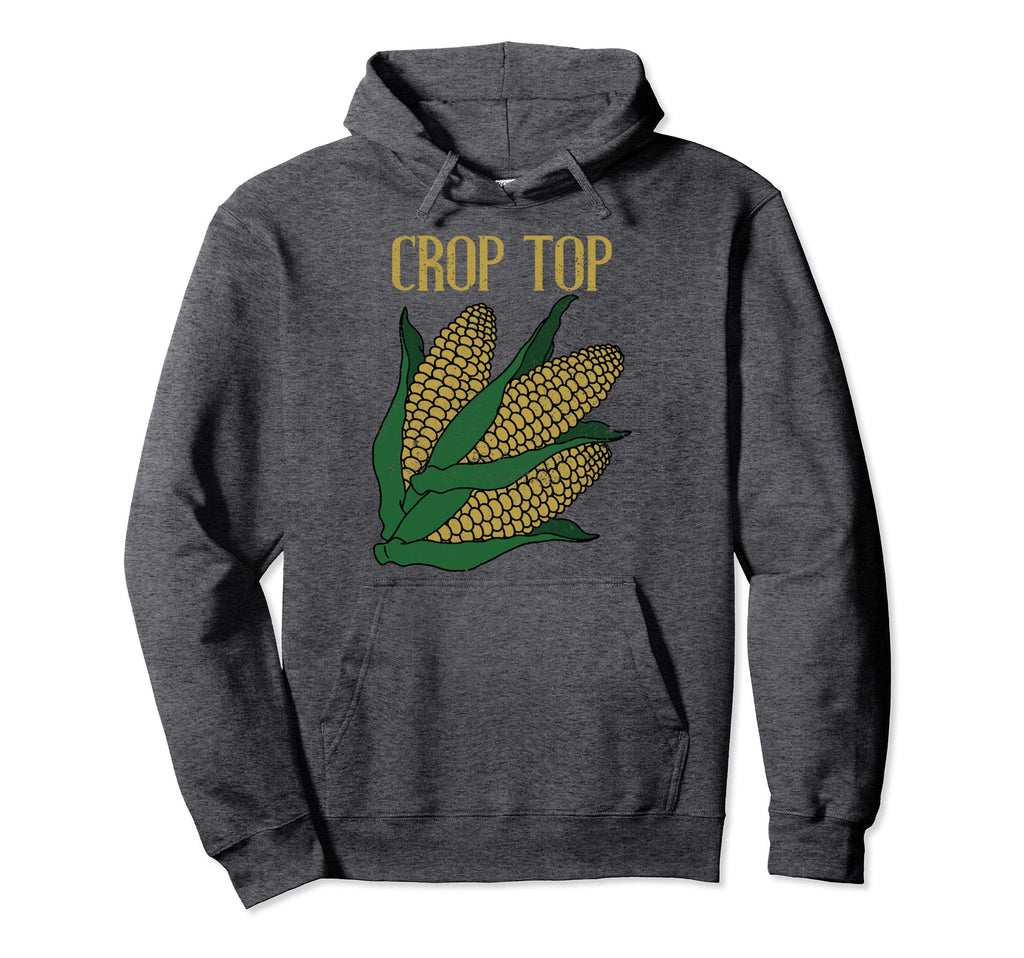 Crop Corn Funny Farmer Distressed Hoodie - Casual Everyday Wear for Adults - T-Shirt, Sweatshirt, Hoodie
