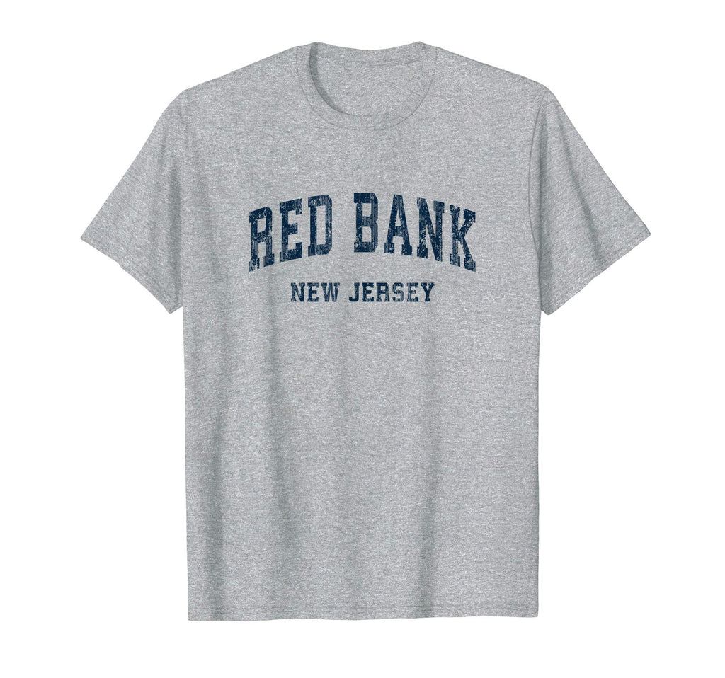 Red Bank New Jersey Nj Varsity T-Shirt - Casual Everyday Wear Unisex - T-Shirt, Sweatshirt, Hoodie