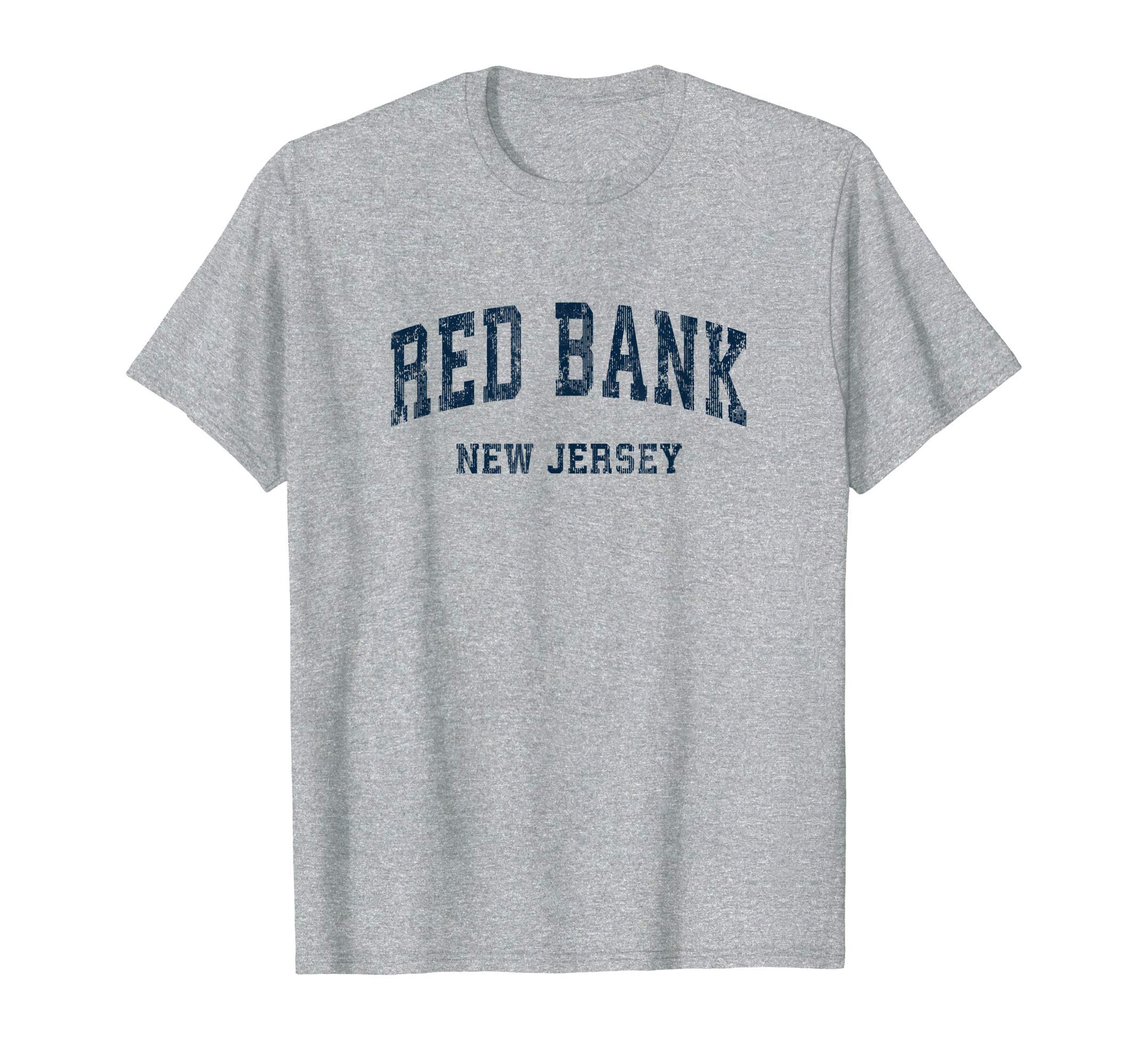 Red Bank New Jersey Nj Varsity T-Shirt - Casual Everyday Wear Unisex - T-Shirt, Sweatshirt, Hoodie