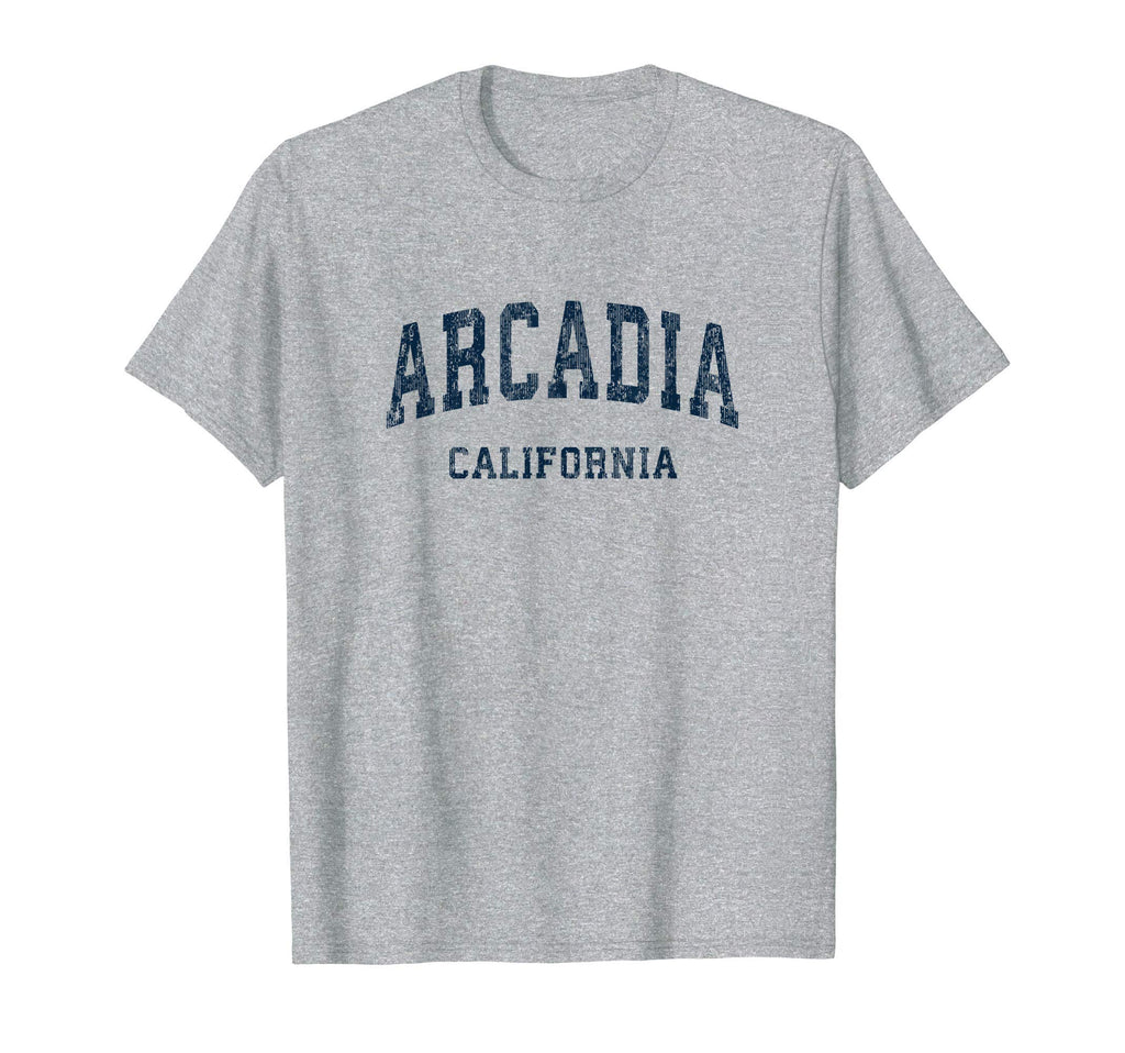 Arcadia California Ca Varsity Sports T-Shirt - Casual Everyday Wear Unisex - T-Shirt, Sweatshirt, Hoodie