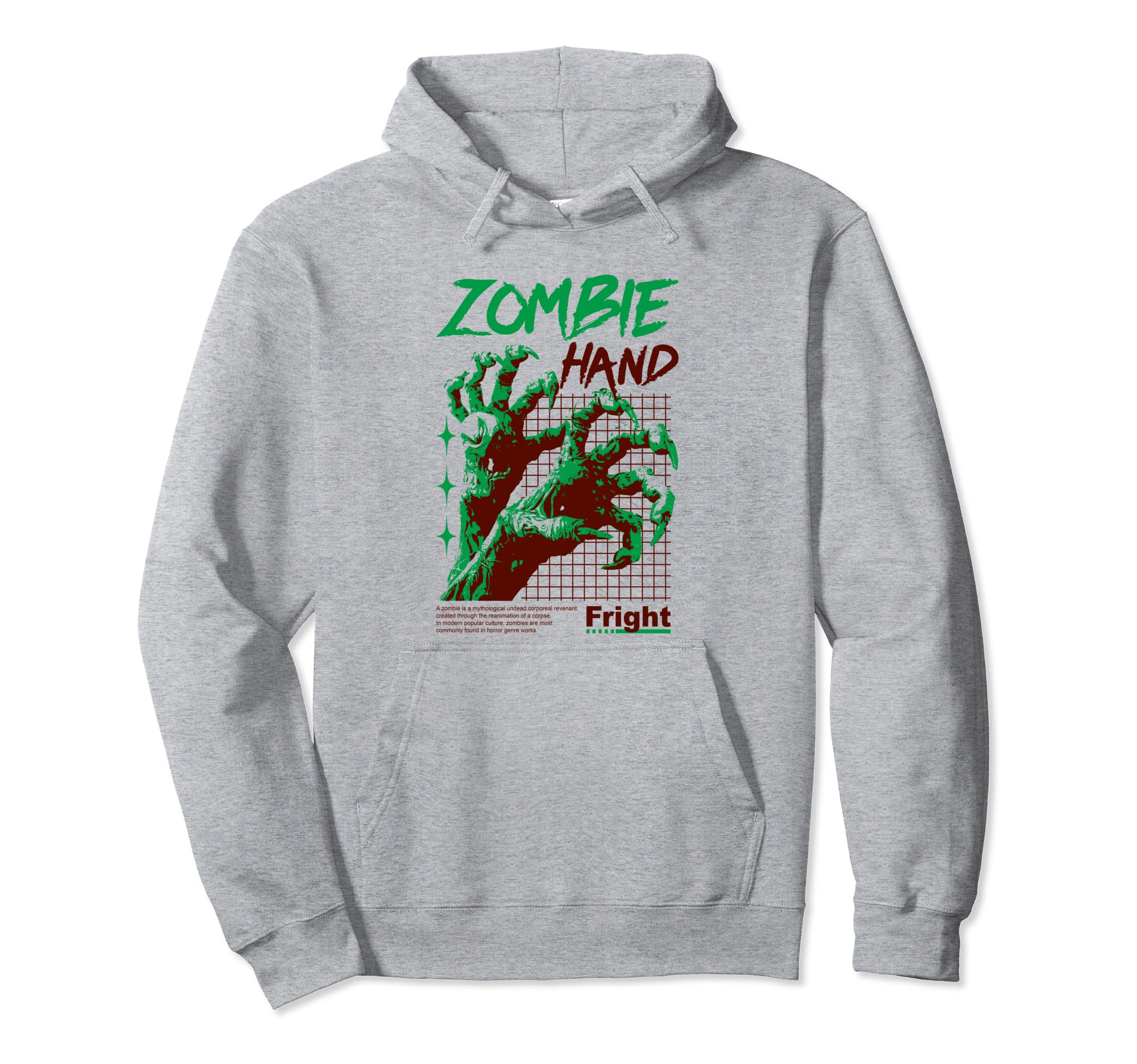 Zombie Hand Spooky Aesthetic Halloween Hoodie - Aesthetic Graphic Unisex - T-Shirt, Sweatshirt, Hoodie