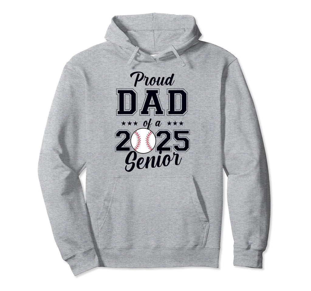Class 2025 Baseball Dad Senior Hoodie - Custom Art Print Men Women - T-Shirt, Sweatshirt, Hoodie