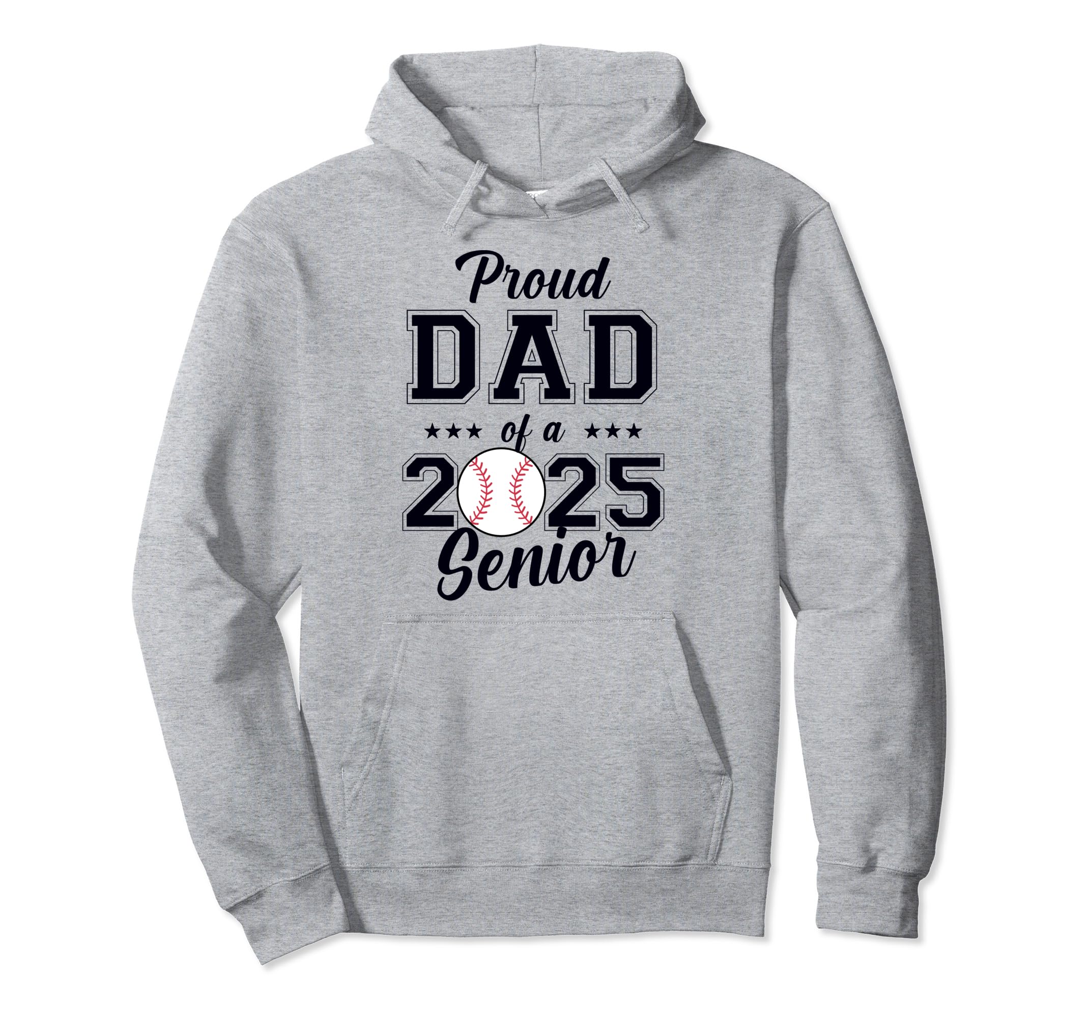 Class 2025 Baseball Dad Senior Hoodie - Custom Art Print Men Women - T-Shirt, Sweatshirt, Hoodie