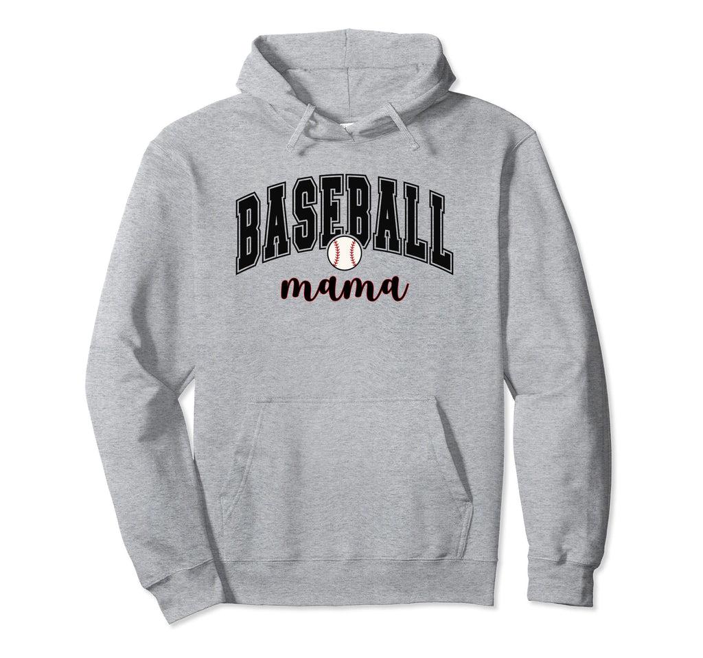 Baseball Mama Team Mom Or Baseball Mom Hoodie - Novelty Apparel Men Women - T-Shirt, Sweatshirt, Hoodie