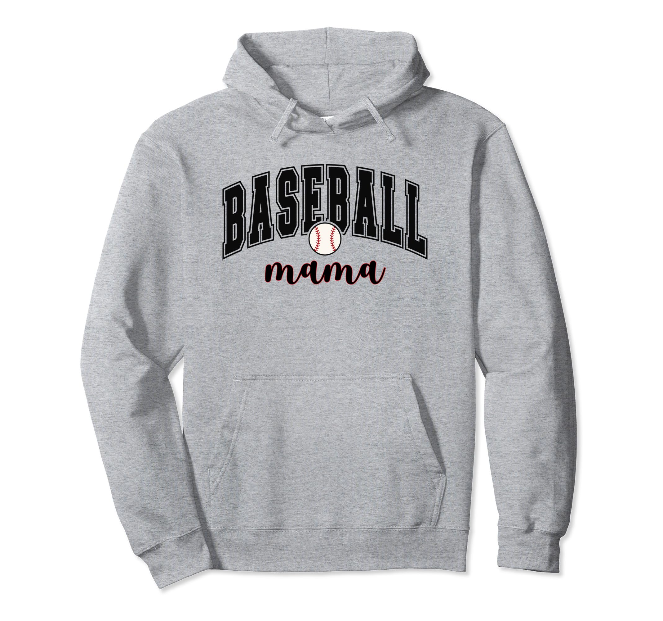 Baseball Mama Team Mom Or Baseball Mom Hoodie - Novelty Apparel Men Women - T-Shirt, Sweatshirt, Hoodie