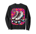 Roller Disco 1970S Groovy Roller Skates Sweatshirt - Graphic Print Unisex - T-Shirt, Sweatshirt, Hoodie