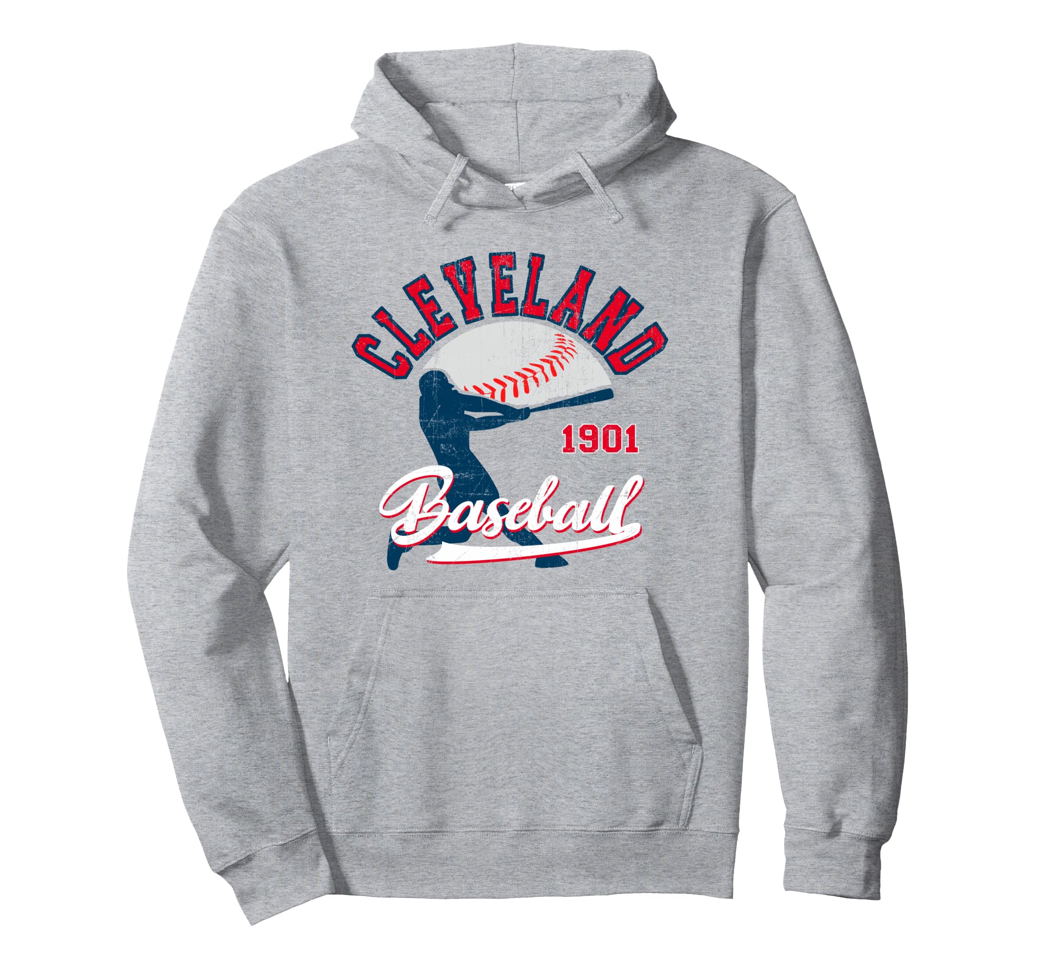 Batter Game Day Cleveland Baseball Hoodie - Custom Art Print Unisex - T-Shirt, Sweatshirt, Hoodie