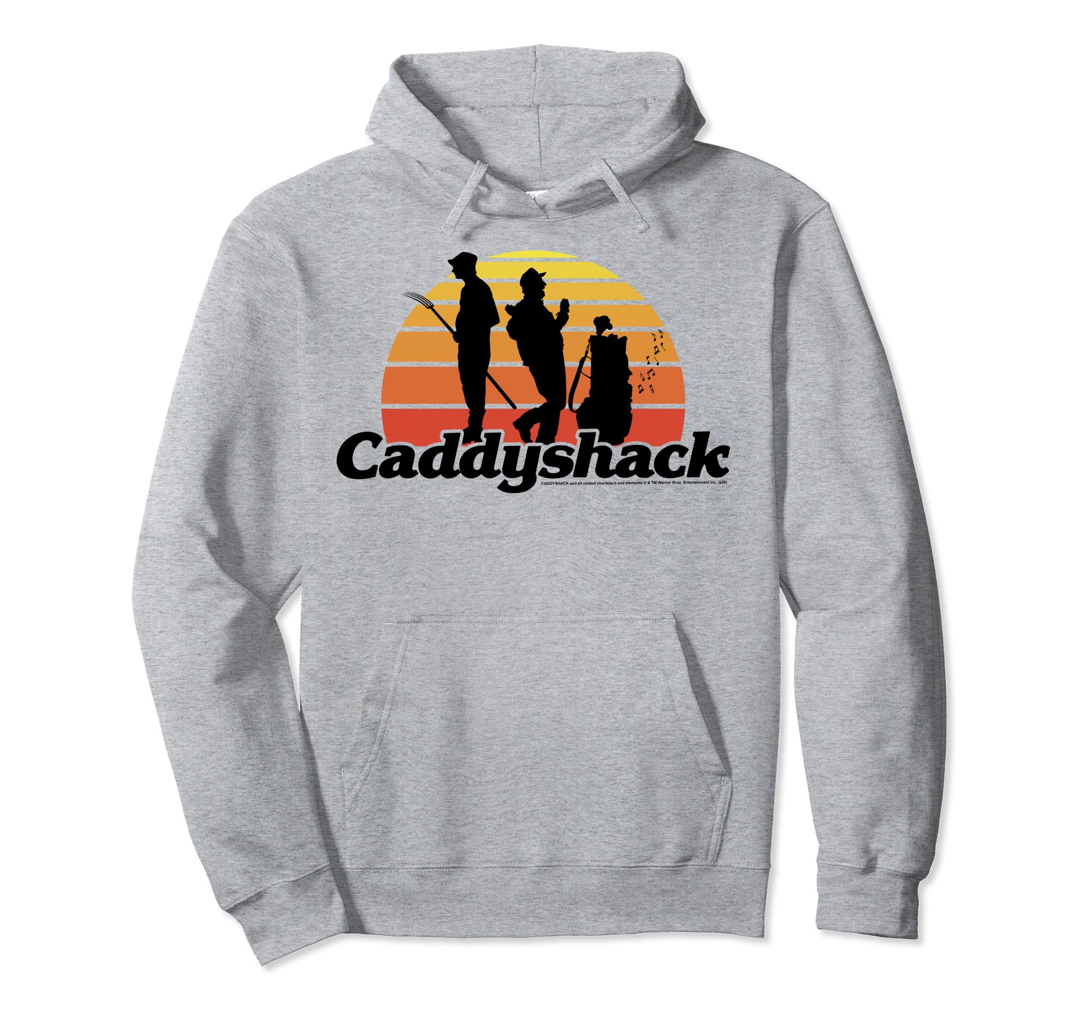 Caddyshack Sunset Silhouettes Hoodie - Novelty Apparel for Adults - T-Shirt, Sweatshirt, Hoodie