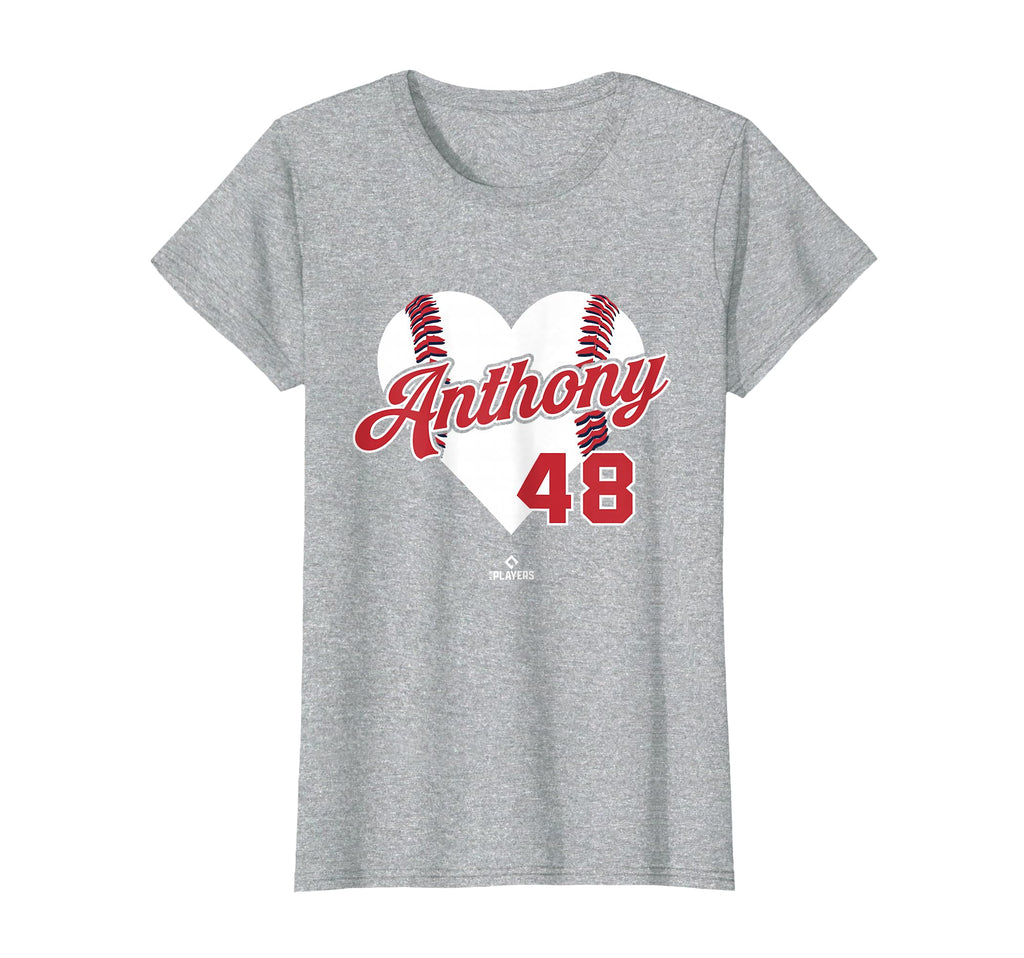 Roman Anthony Baseball Heart Boston T-Shirt - Fun Novelty Design Men Women - T-Shirt, Sweatshirt, Hoodie