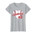 Roman Anthony Baseball Heart Boston T-Shirt - Fun Novelty Design Men Women - T-Shirt, Sweatshirt, Hoodie