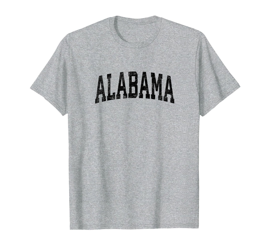 Alabama Al Athletic Sports Black T-Shirt - Trendy Graphic Unisex - T-Shirt, Sweatshirt, Hoodie