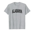 Alabama Al Athletic Sports Black T-Shirt - Trendy Graphic Unisex - T-Shirt, Sweatshirt, Hoodie