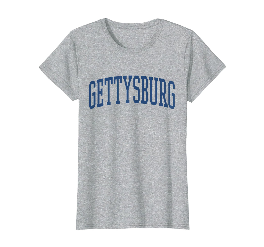 Varsity Grey Gettysburg T-Shirt - Aesthetic Graphic Men Women - T-Shirt, Sweatshirt, Hoodie