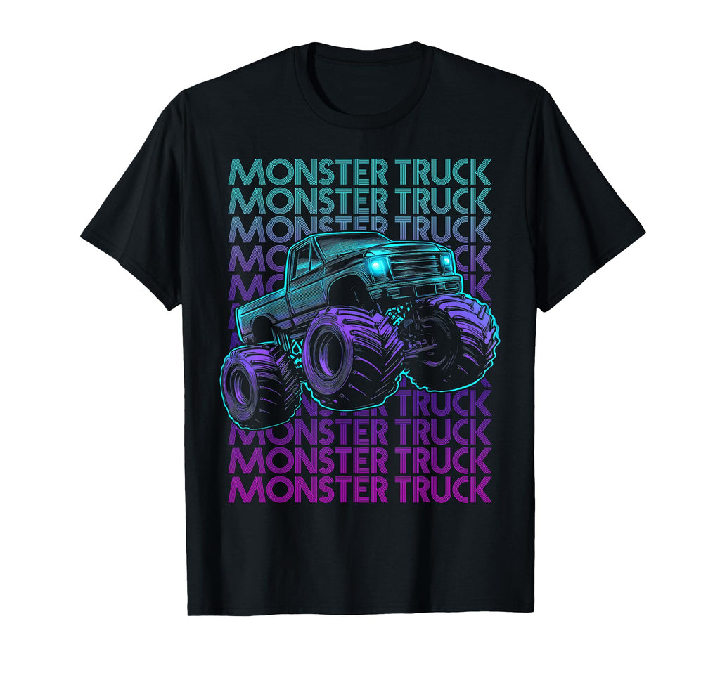Monster Trucks 4 Wheeler Offroad T-Shirt - Unique Graphic Men Women - T-Shirt, Sweatshirt, Hoodie