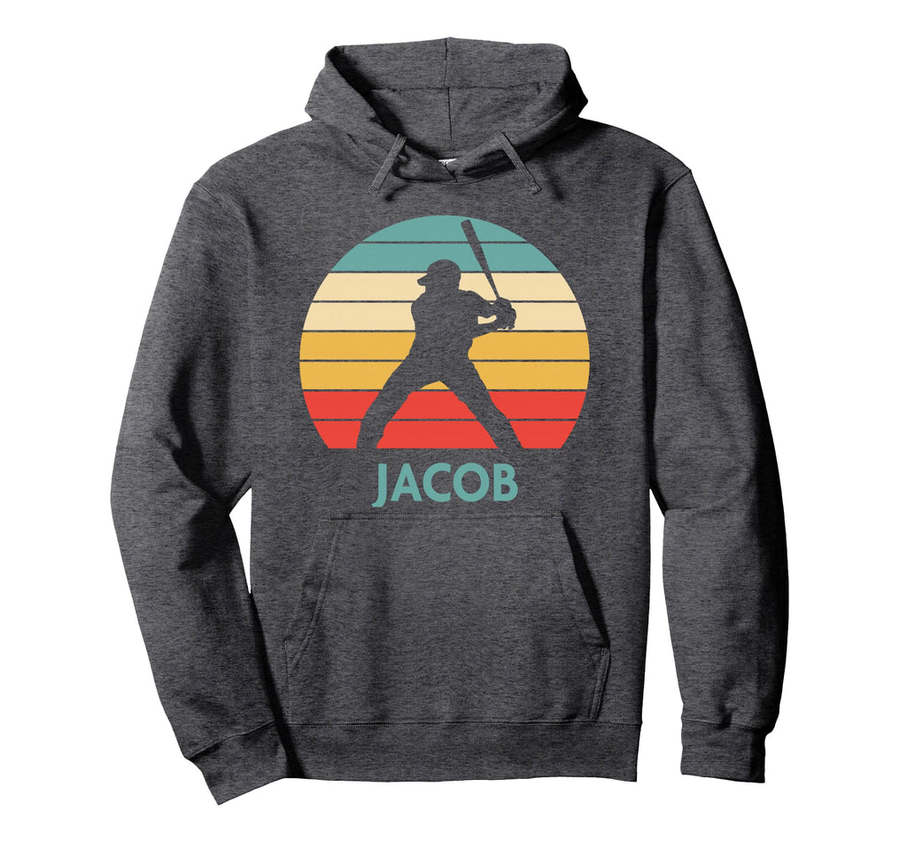 Jacob Name Gift Personalized Baseball Hoodie - Custom Art Print Unisex - T-Shirt, Sweatshirt, Hoodie